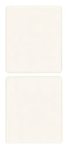 [VI31480.ZB] Vimar Linea - 2 demi-boutons 1M (Blanco - blanc)