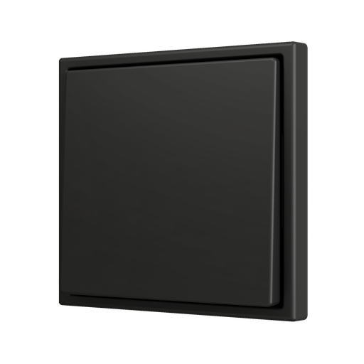 [ZEZS701PB1A] Zennio ZS70 - Bouton poussoir Soft - simple 1-v (Anthracite)