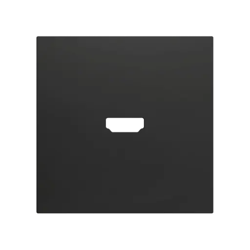 [ZEZS70CHA] Zennio ZS70 - HDMI centraalplaat (Antraciet)