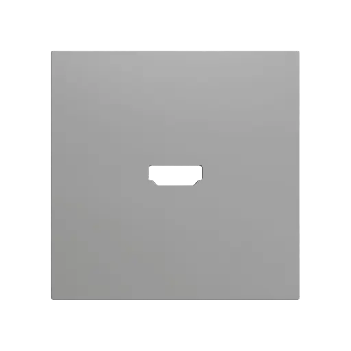 [ZEZS70CHS] Zennio ZS70 - HDMI centraalplaat (Zilver)