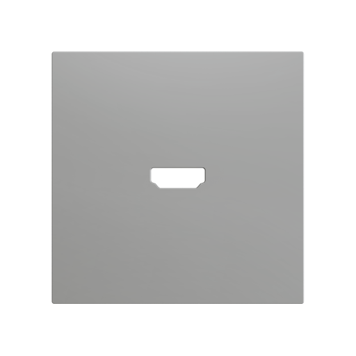 [ZEZS70CHS] Zennio ZS70 - HDMI centraalplaat (Zilver)