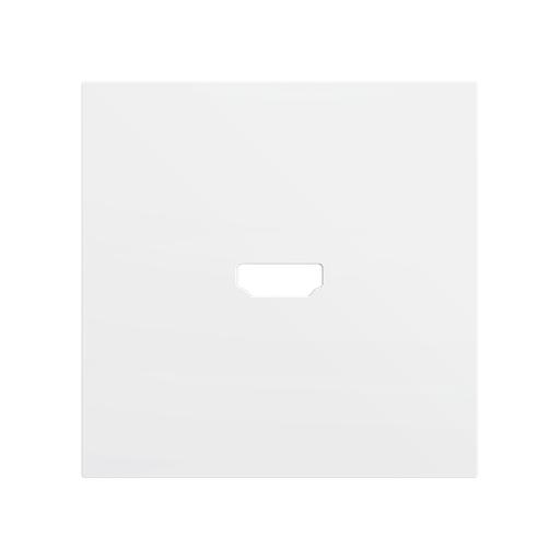 [ZEZS70CHMW] Zennio ZS70 - HDMI centraalplaat (Mat wit)