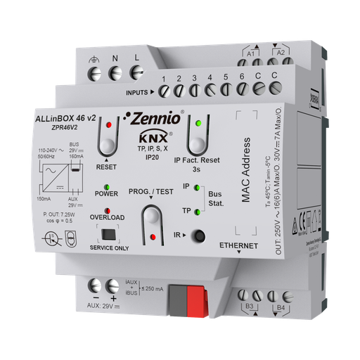 [ZEZPR46V2] Zennio ALLinBOX 46 v2