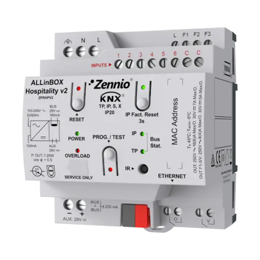 [ZEZPRHPV2] Zennio ALLinBOX Hospitality v2