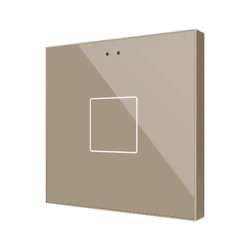 [ZEZVIFR1C] Zennio Flat RGB 1 (Champagne)