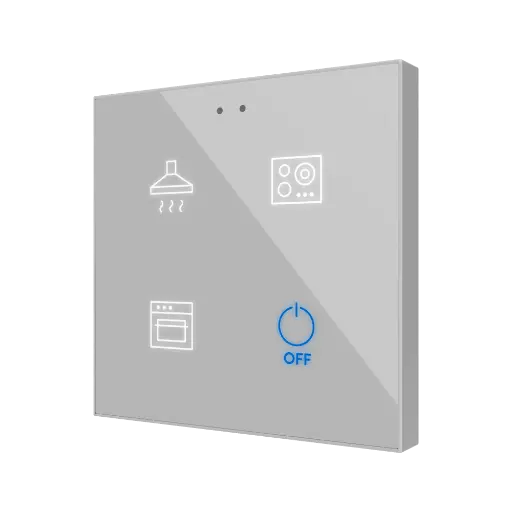 [ZEZVIFR4] Zennio Flat RGB 4 (Custom)