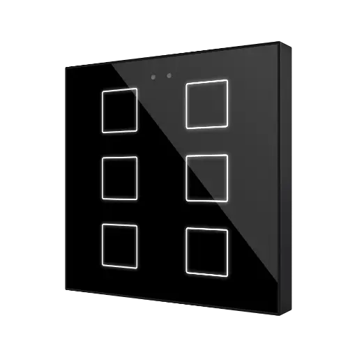 [ZEZVIFR6A] Zennio Flat RGB 6 (Anthracite)