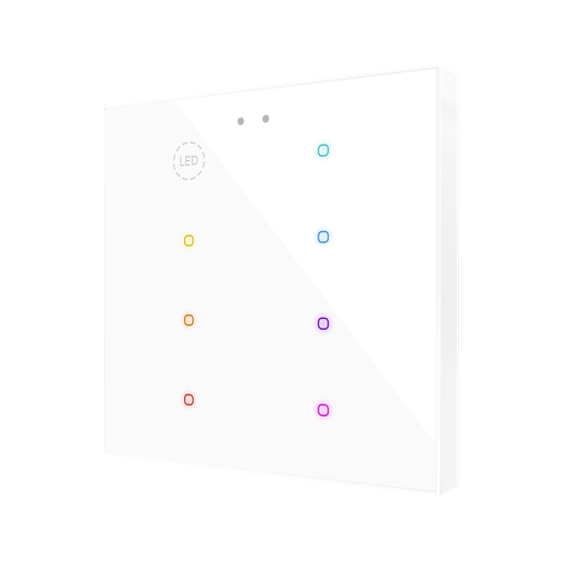 [ZEZVIFR8] Zennio Flat RGB 8 (Custom)