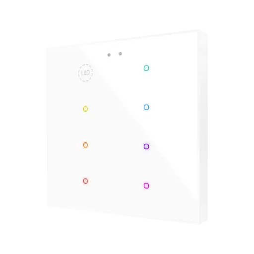 [ZEZVIFR8] Zennio Flat RGB 8 (Custom)