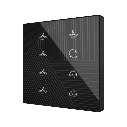 [ZEZVIFR8] Zennio Flat RGB 8 (Custom)