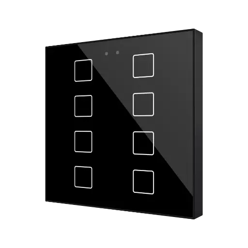 [ZEZVIFR8A] Zennio Flat RGB 8 (Anthracite)