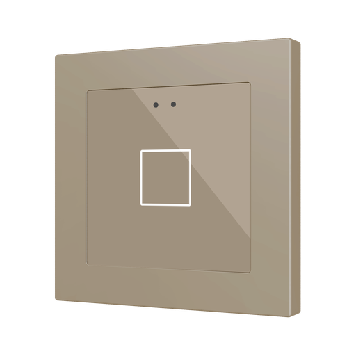 [ZEZVIFR55X1C] Zennio Flat RGB 55 X1 (Champagne)