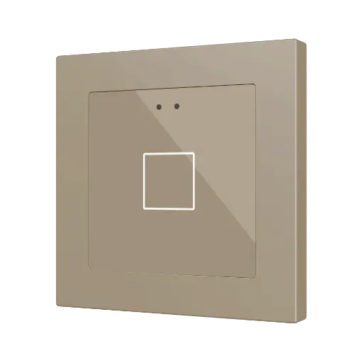 [ZEZVIFR55X1C] Zennio Flat RGB 55 X1 (Champagne)