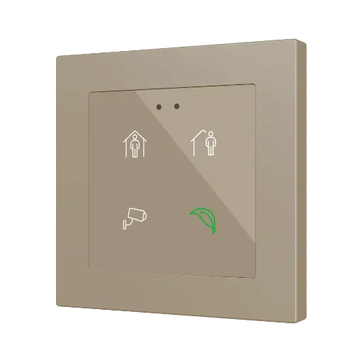 [ZEZVIFR55X4] Zennio Flat RGB 55 X4 (Custom)