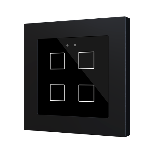 [ZEZVIFR55X4A] Zennio Flat RGB 55 X4 (Anthracite)