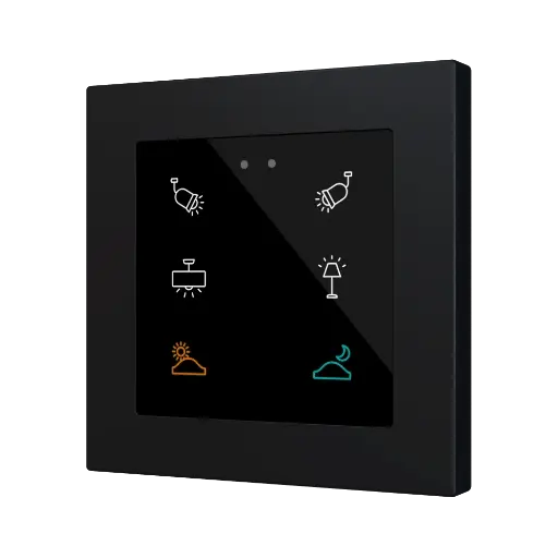 [ZEZVIFR55X6] Zennio Flat RGB 55 X6 (Custom)