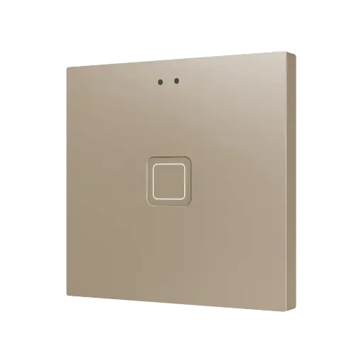 [ZEZVITR1C] Zennio Tecla RGB 1 (Champagne)