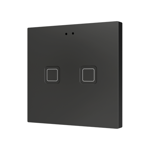 [ZEZVITR2A] Zennio Tecla RGB 2 (Antraciet)