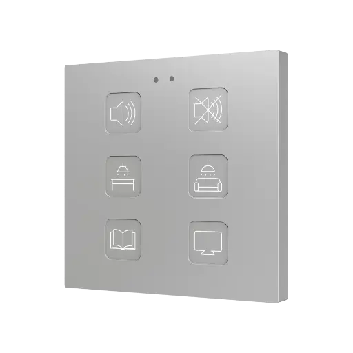 [ZEZVITR6] Zennio Tecla RGB 6 (Custom)