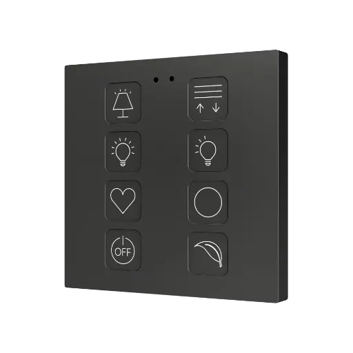 [ZEZVITR8] Zennio Tecla RGB 8 (Custom)