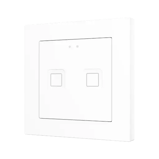 [ZEZVITR55X2W] Zennio Tecla RGB 55 X2 (Blanc)