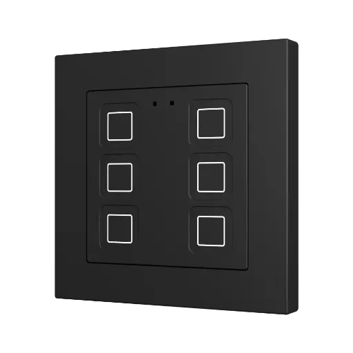 [ZEZVITR55X6A] Zennio Tecla RGB 55 X6 (Antraciet)