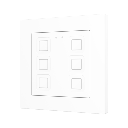 [ZEZVITR55X6W] Zennio Tecla RGB 55 X6 (Wit)