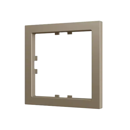 [ZEZS55ADAPC] Zennio ZS55/ZS70 - Adapterframe (Champagne