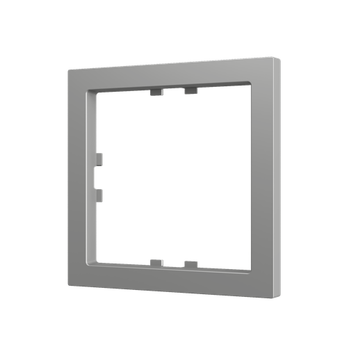 [ZEZS55ADAPS] Zennio ZS55/ZS70 - Adapterframe (silver)