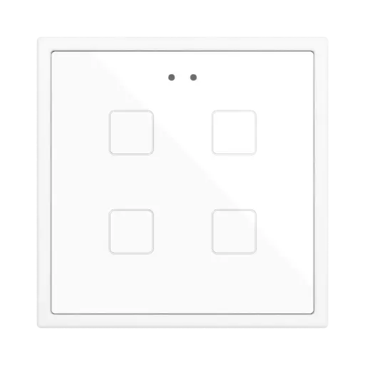 [ZEZVIFR70X4W] Zennio Flat RGB 70 X4 (Wit)