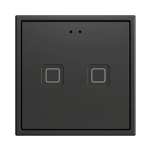 [ZEZVITR70X2A] Zennio Tecla RGB 70 X2 (Antraciet)