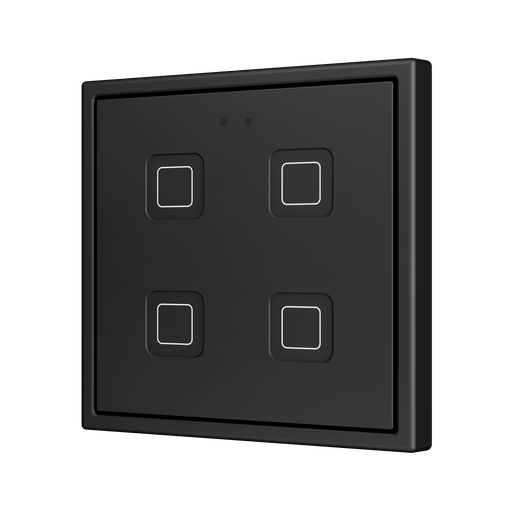 [ZEZVITR70X4A] Zennio Tecla RGB 70 X4 (Antraciet)