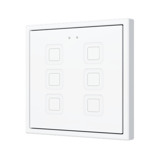 [ZEZVITR70X6W] Zennio Tecla RGB 70 X6 (Wit)