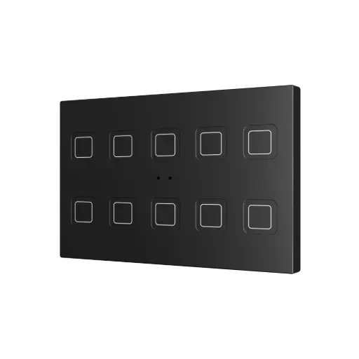 [ZEZVITRXL10A] Zennio Tecla RGB XL X10 (Antraciet)