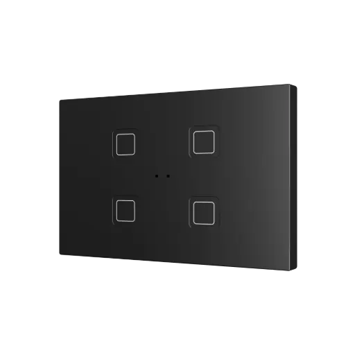 [ZEZVITRXL4A] Zennio Tecla RGB XL X4 (Antraciet)