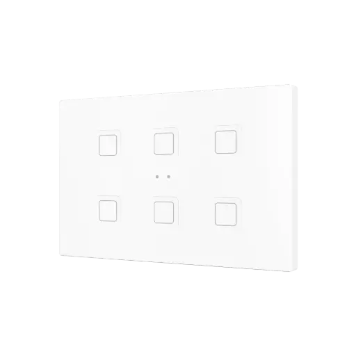 [ZEZVITRXL6W] Zennio Tecla RGB XL X6 (Blanc)