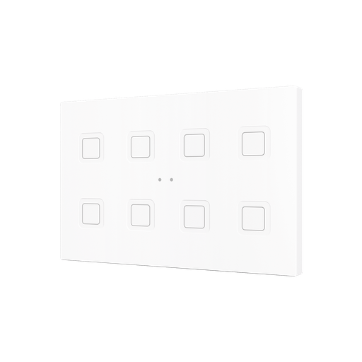[ZEZVITRXL8W] Zennio Tecla RGB XL X8 (Wit)