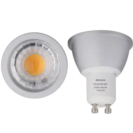 [AL1675-006-3000] Alltronic - 24V GU10 6W 3000K PWM