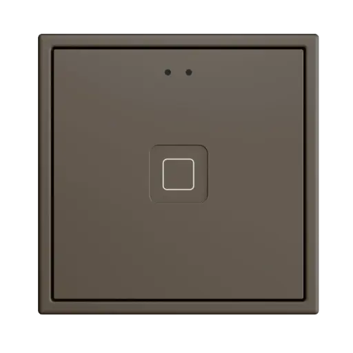 [ZEZVITR70X1M] Zennio Tecla RGB 70 X1 (Moka)