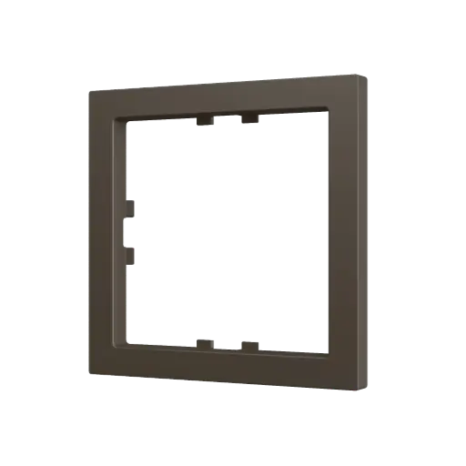 [ZEZS55ADAPM] Zennio ZS55/ZS70 - Adapterframe (Moka