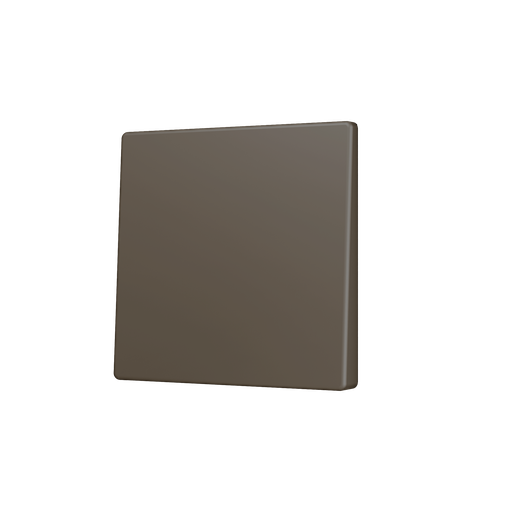 [ZEZS55CSOFT12M] Zennio ZS55 - Enkelvoudige toets (op/neer) voor KNX Soft drukknop (Mokka)