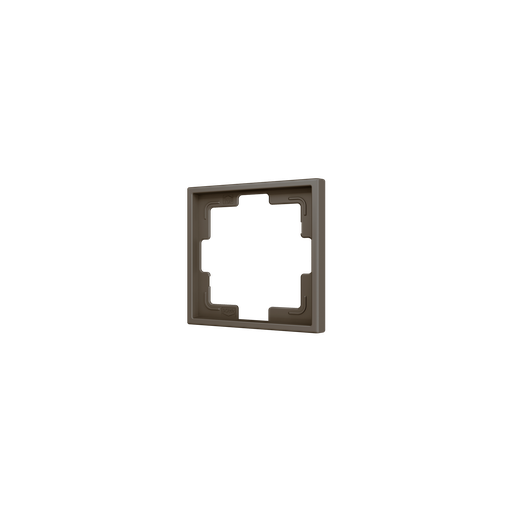 [ZEZS70FM1M] Zennio ZS70 - Plaque de recouvrement 1M (Moka)