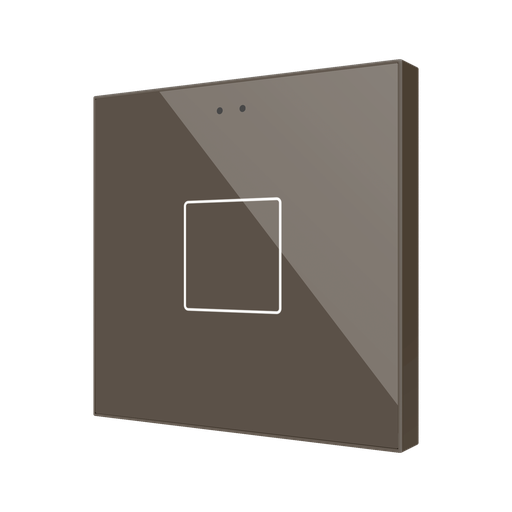 [ZEZVIFR1M] Zennio Flat RGB 1 (Mokka)