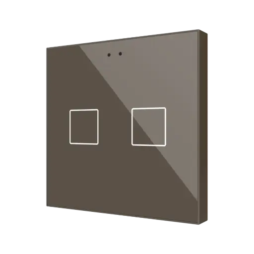 [ZEZVIFR2M] Zennio Flat RGB 2 (Mokka)