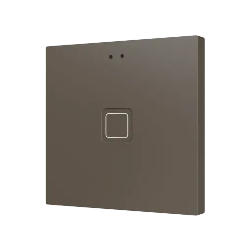 [ZEZVITR1M] Zennio Tecla RGB 1 (Moka)