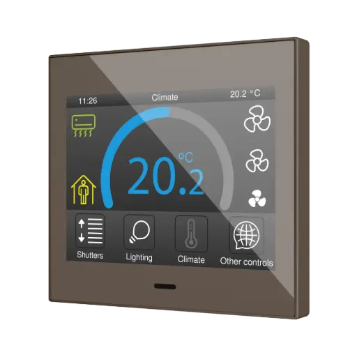 [ZEZVIZ35V3M] Zennio Z35 V3 (Moka)