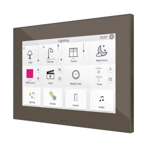 [ZEZVIZ70V2M] Zennio Z70 v2 (Moka)