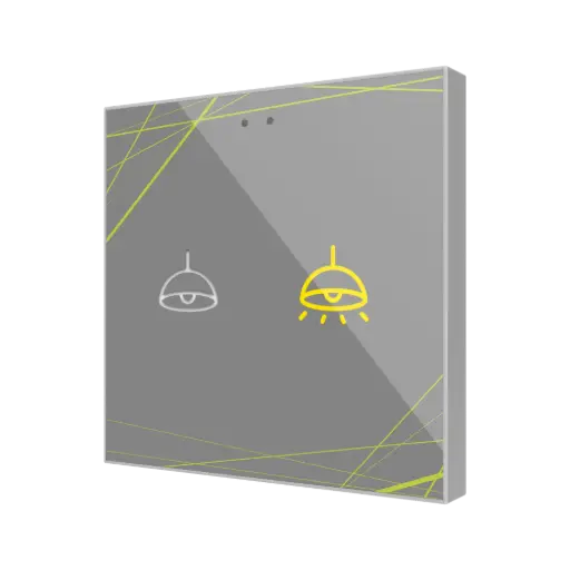 [ZEZVIFR2C360] Zennio Flat RGB 2 (Custom 360°)