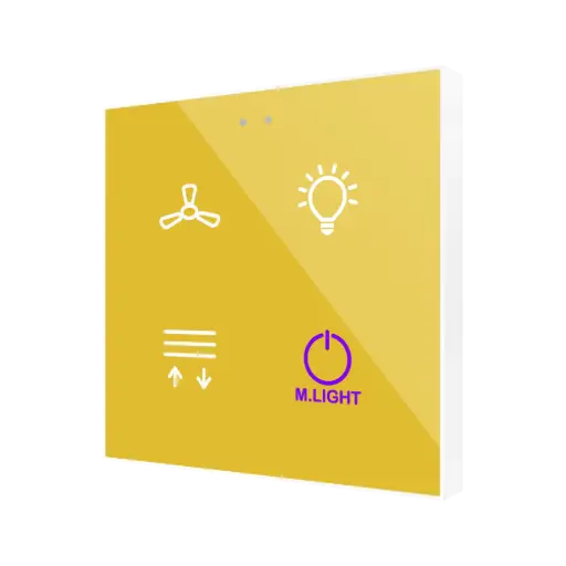 [ZEZVIFR4C360] Zennio Flat RGB 4 (Custom 360°)