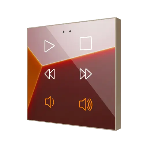 [ZEZVIFR6C360] Zennio Flat RGB 6 (Custom 360°)